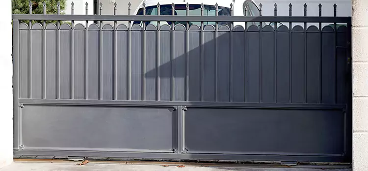 Metal Driveway Gate Installation Sanger