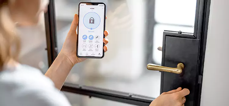 Fingerprint Door Lock Installation Sanger